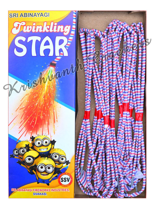 4 CM TWINKING STAR
